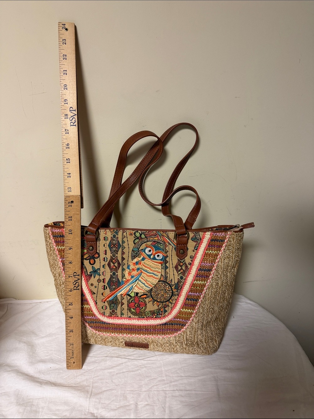 Sakroots Owl Purse NWOT - Picture 4 of 7